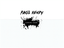 Tablet Screenshot of paulhendy.com